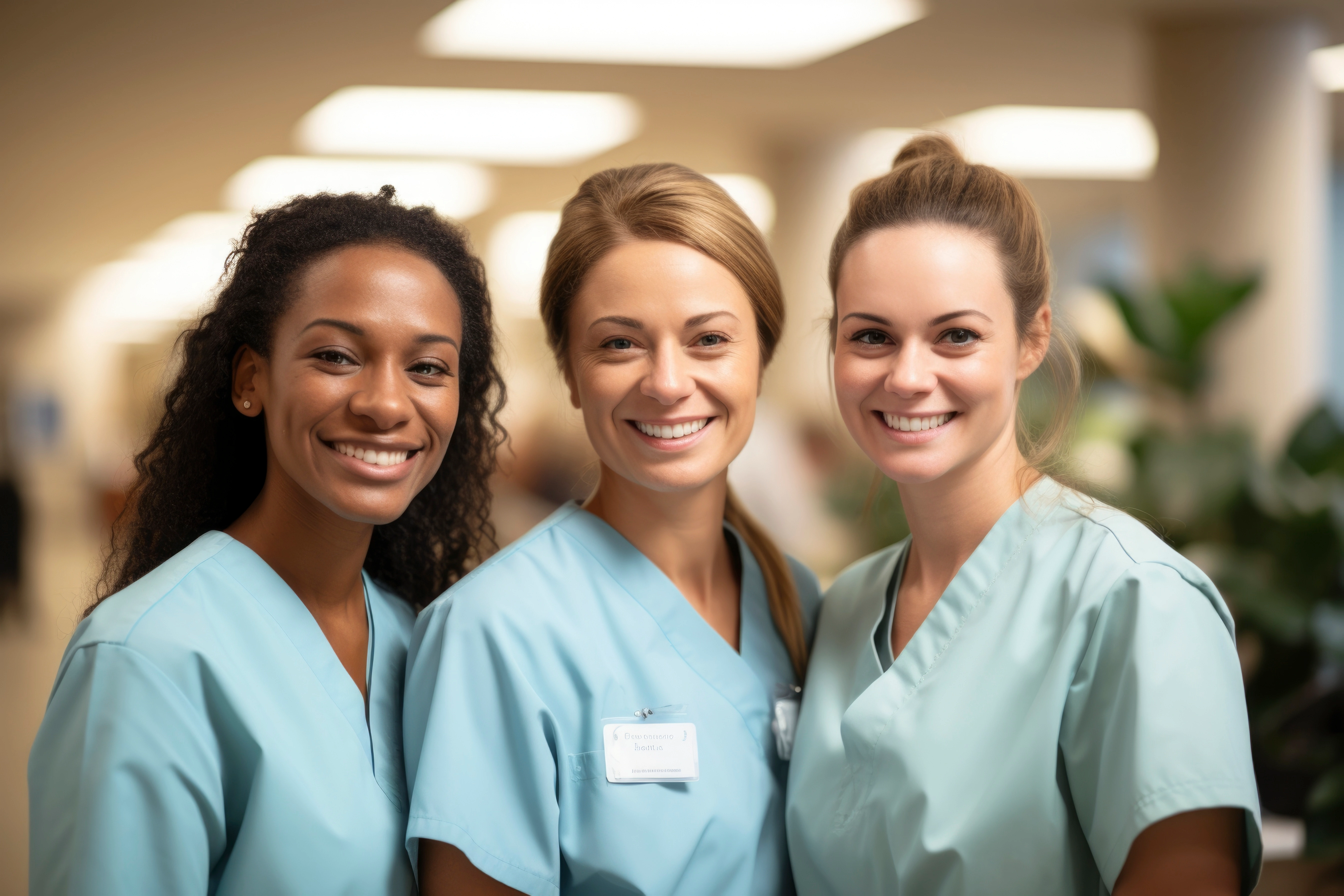 Qualified staff teaching students