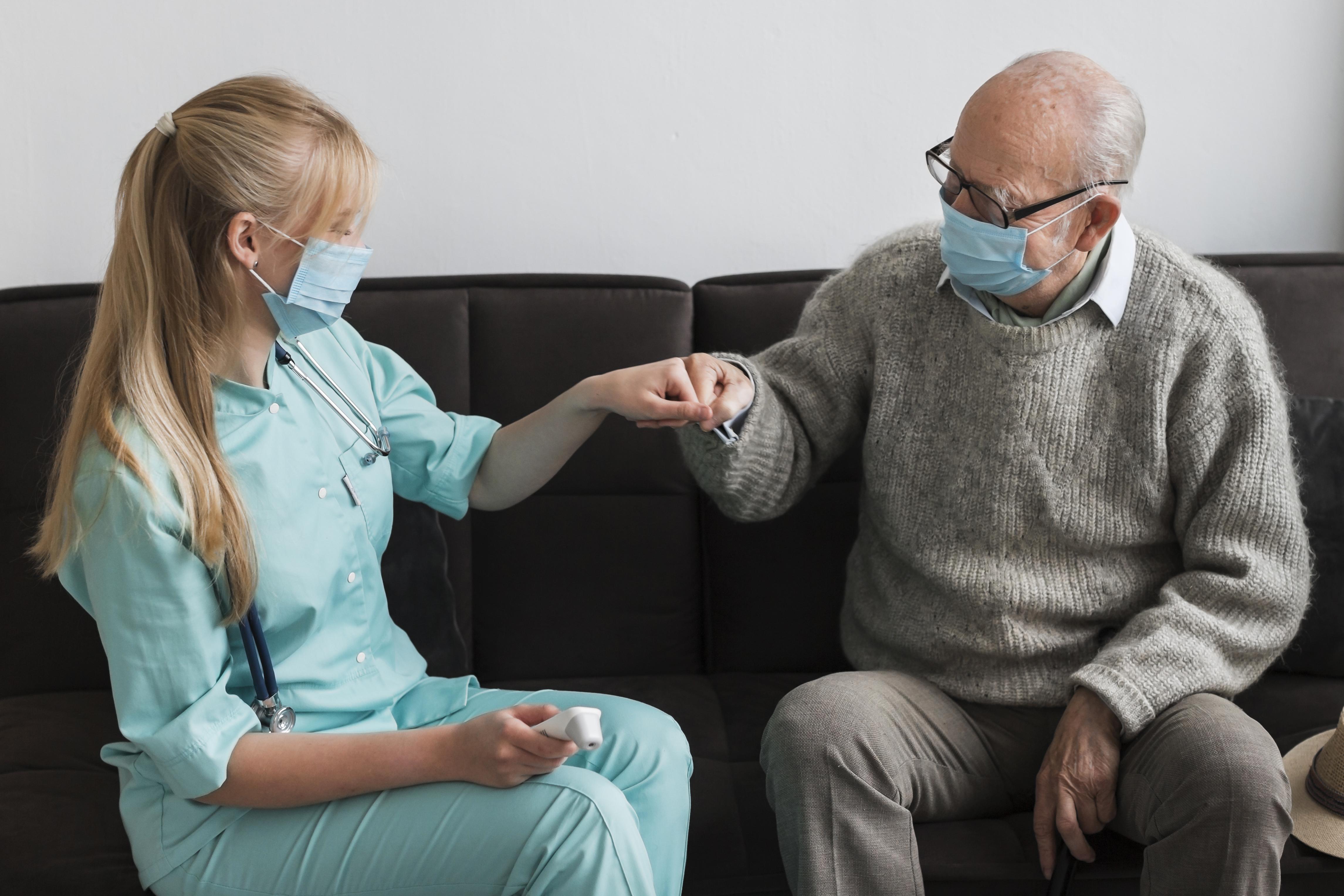 Positive nurse-patient communication in senior care
