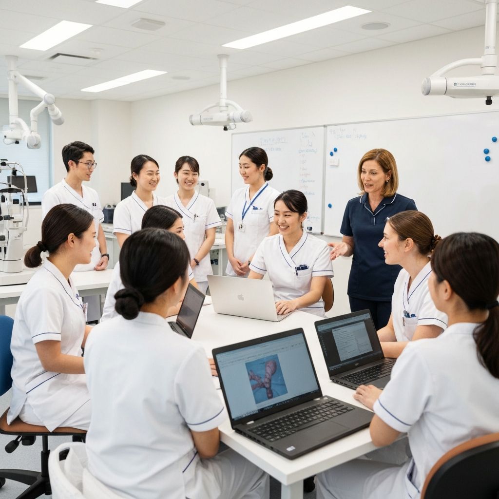 Vision - Nursing students learning